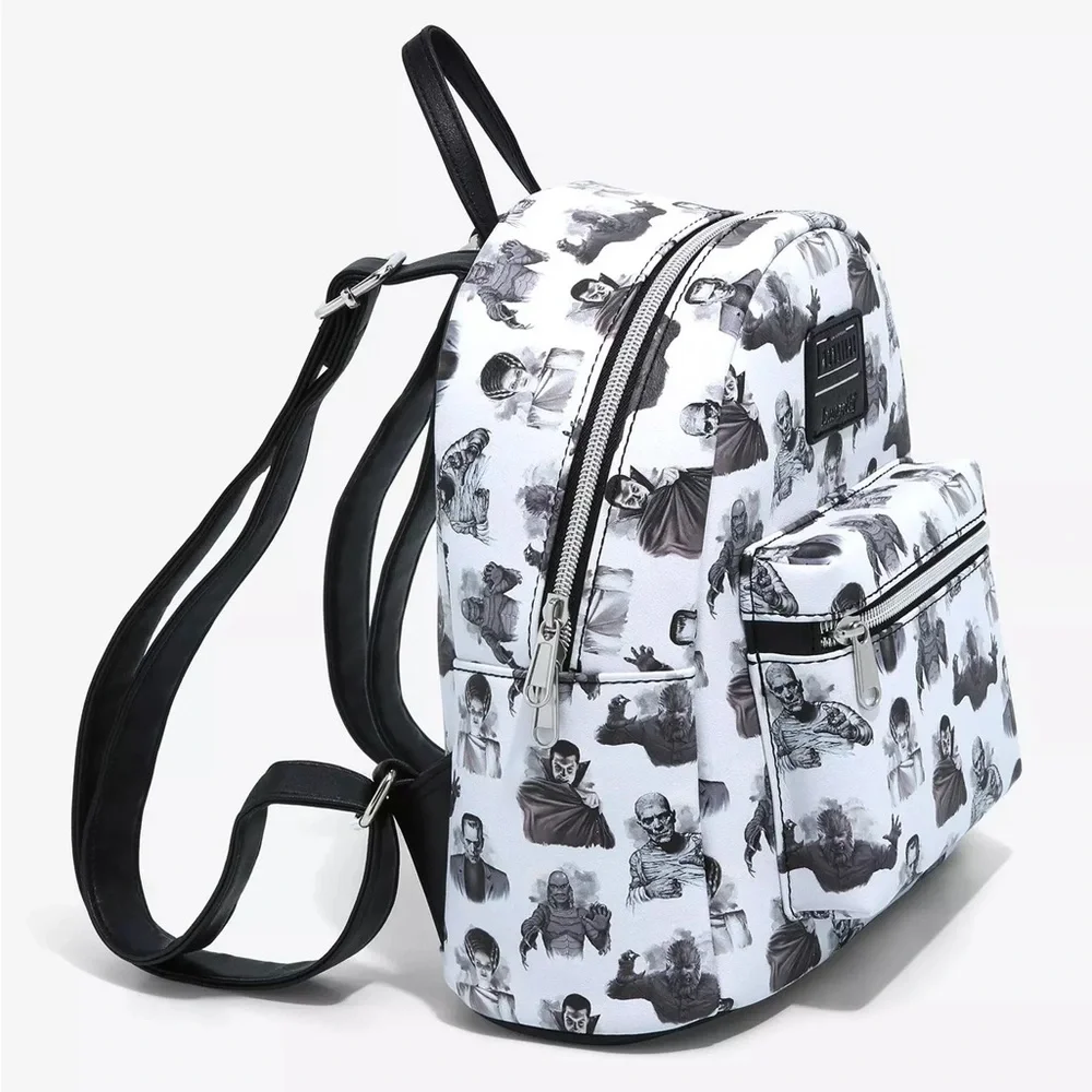 Loungefly Universal Monsters Icons Mini Backpack NWT